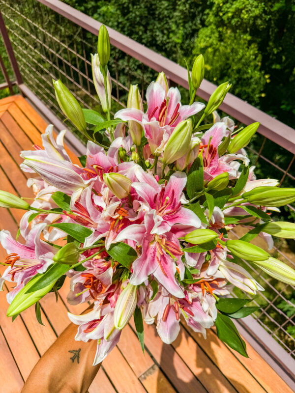 Buquê Pink Lilies GG - Imagem 2