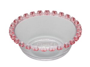 Mini Bowl de Cristal Rosa Lyor Coração
